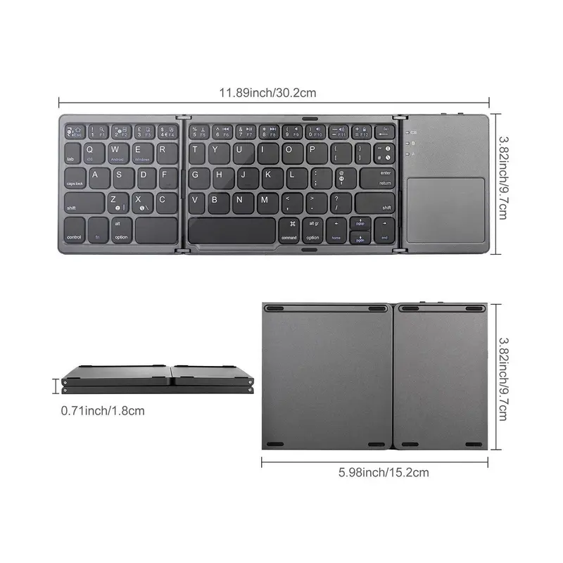 Ultra-thin wireless mini Bluetooth keyboard - Image 2