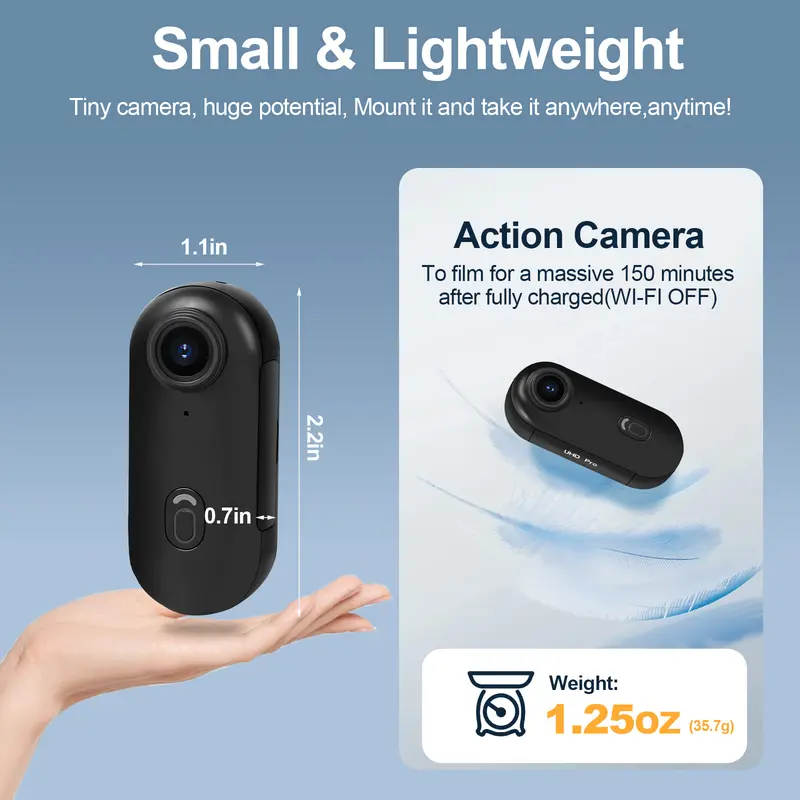 4K Thumb Action Camera - Image 4