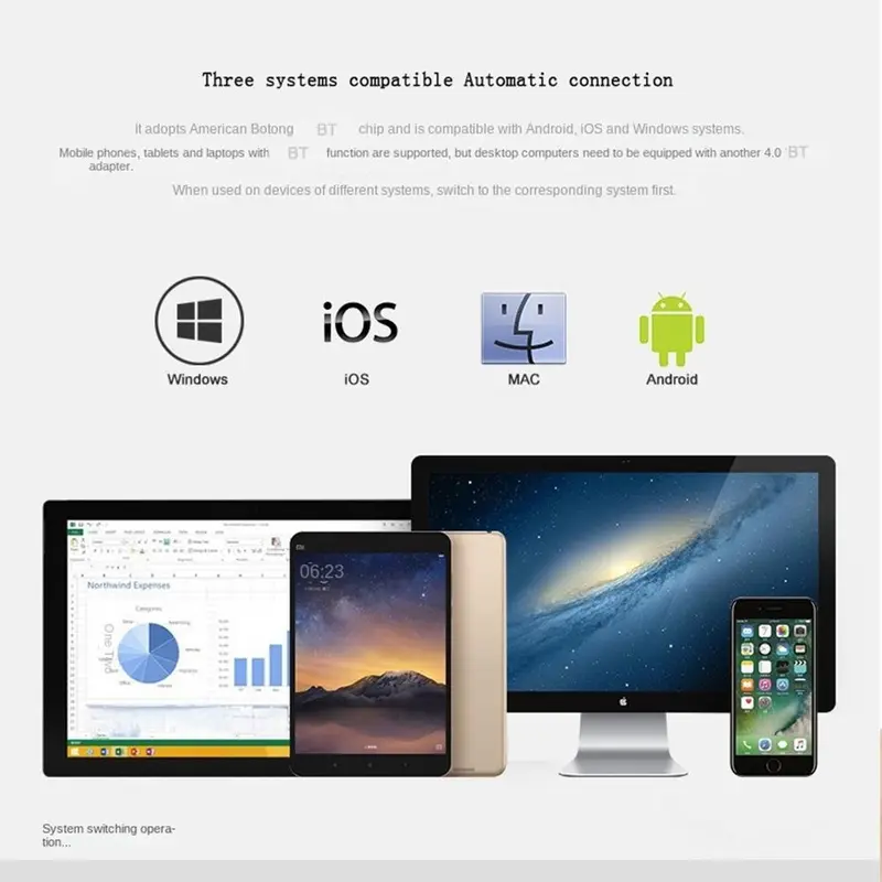 Ultra-thin wireless mini Bluetooth keyboard - Image 5