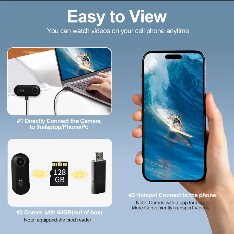 4K Thumb Action Camera - Image 5